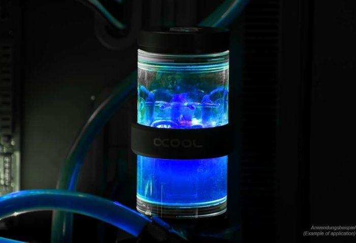 Alphacool Ice Vanduo Crystal Mėlyna, 1000ml Ready Mix – mėlynas