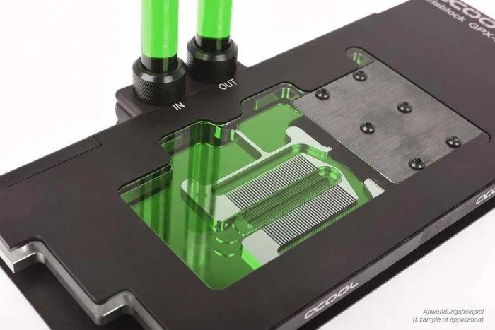 Alphacool Ice Vanduo Crystal Žalias UV aktyvus, 1000ml paruoštas naudoti mišinys – žalias