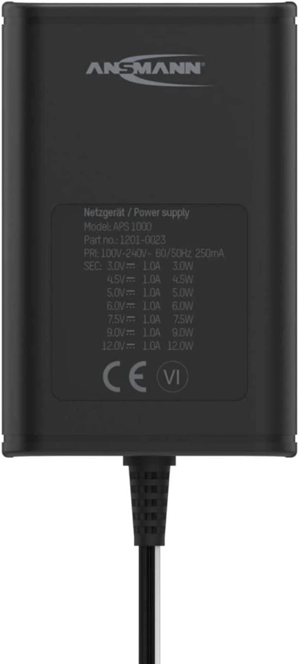 Ansmann APS 1000 maks. 12 W 1201-0023
