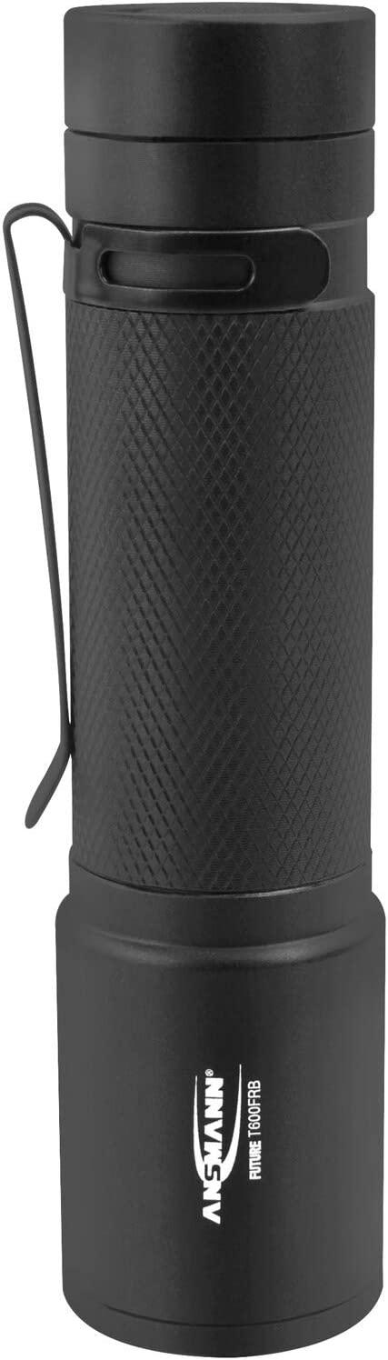 Ansmann T600FRB Juoda Rankinis žibintuvėlis LED