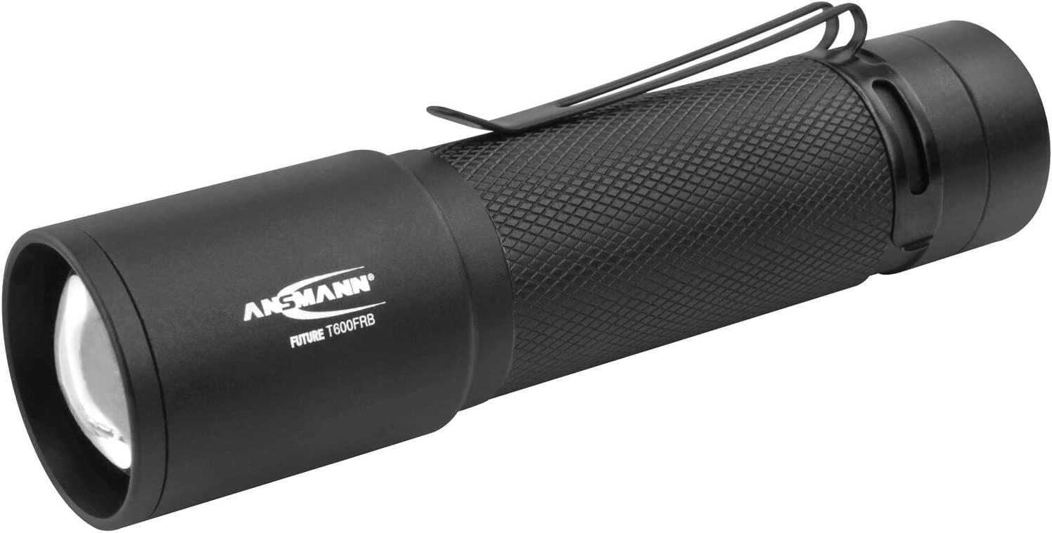 Ansmann T600FRB Juoda Rankinis žibintuvėlis LED