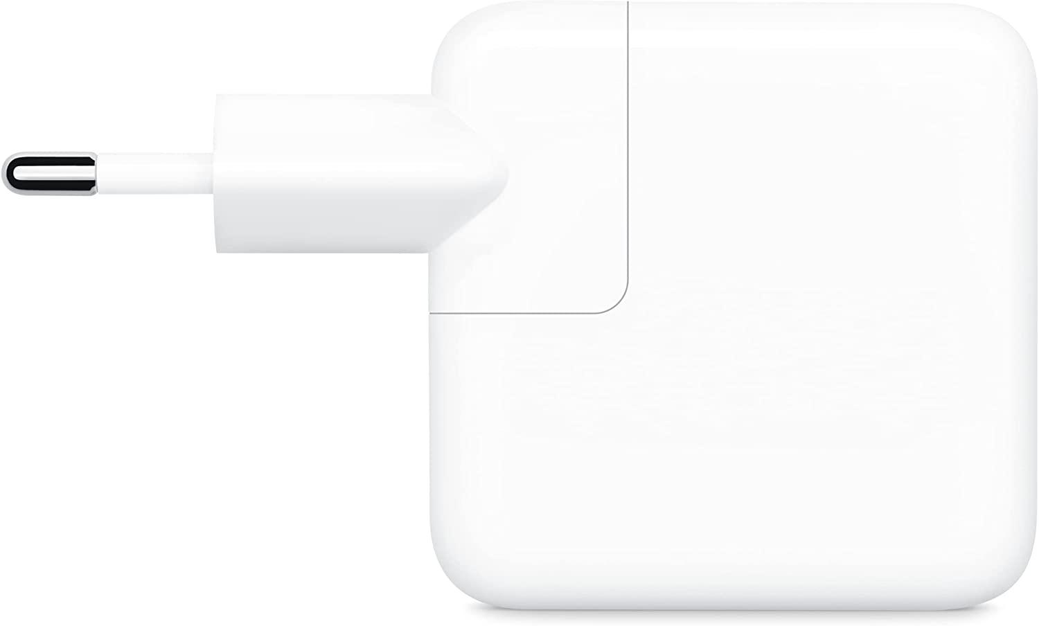 Apple 35W dviejų USB-C prievadų maitinimo adapteris