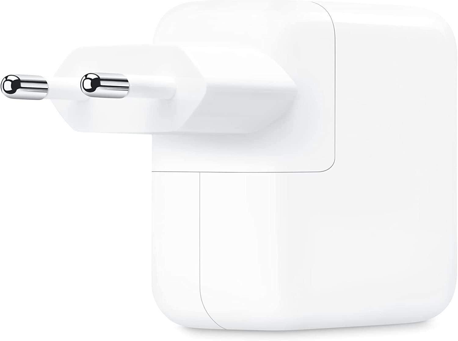 Apple 35W dviejų USB-C prievadų maitinimo adapteris