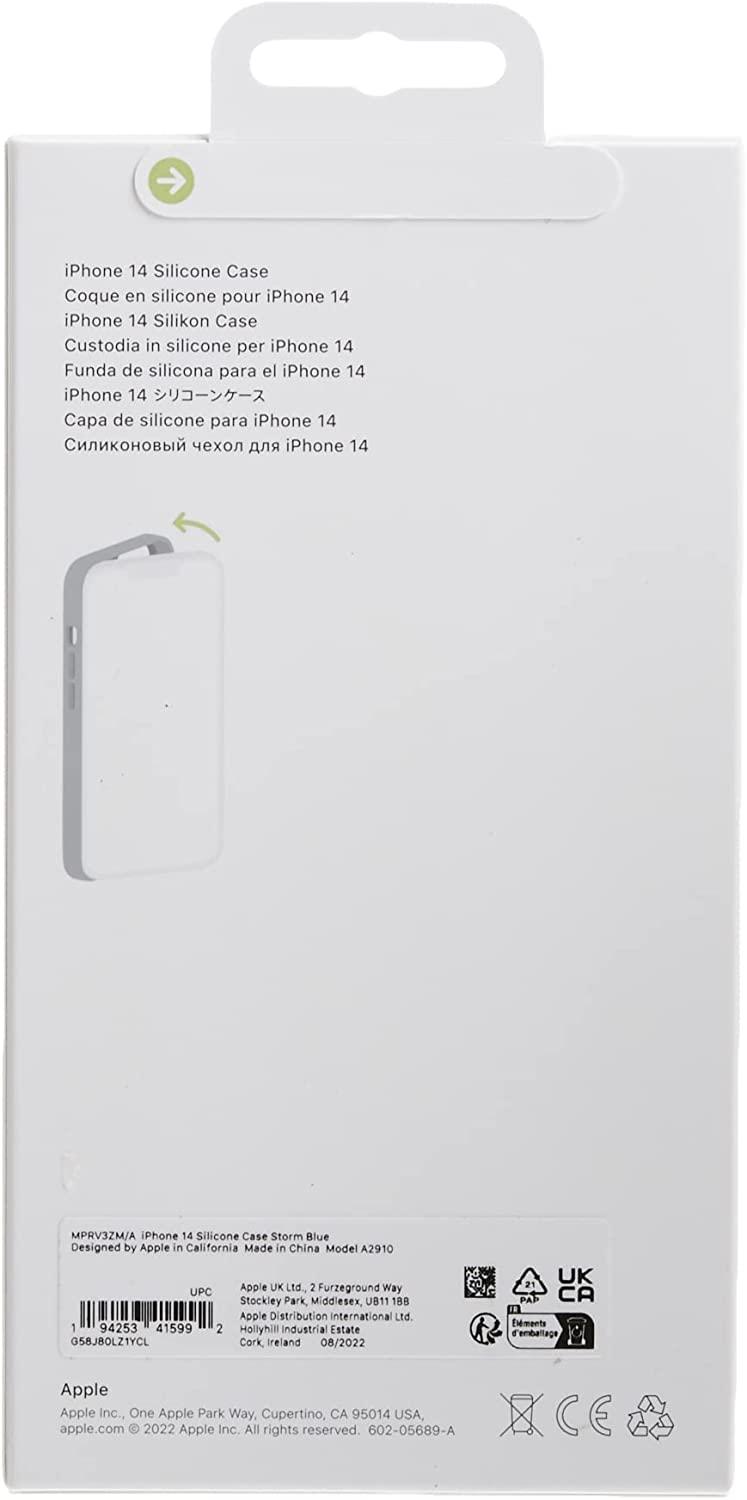 Apple iPhone 14 Silicone Case with MagSafe - Storm Blue