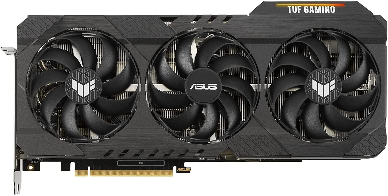 Vaizdo plokštė ASUS TUF-RTX3070TI-O8G-GAMING 8GB GDDR6X 2xHDMI 2.1 3xDP 1.4a
