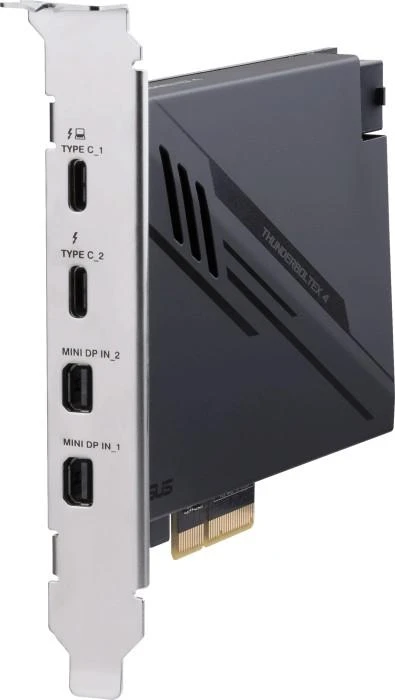 Kontroler Asus PCIe 3.0 x4 – 2x Thunderbolt 4 ThunderboltEX 4 (90MC09P0-M0EAY0)