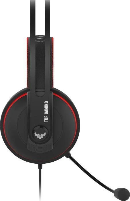 Žaidimų ausinės Asus TUF Gaming H7 Core, tinka PC, Mac, PS4, Nintendo Switch, mobiliems įrenginiams, Xbox One, Raudonos
