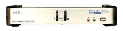 Aten USB DVI Dual Link / CH7.1 garso KVMP jungiklis CS1782A