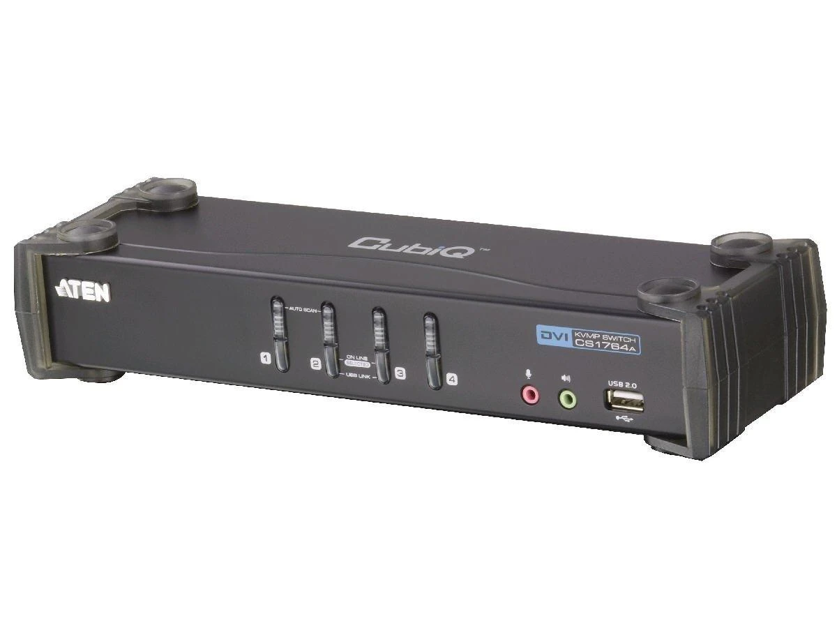 Aten 4 prievadų USB DVI/garso KVMP jungiklis | Aten | 4 prievadų USB DVI/garso KVMP™ jungiklis