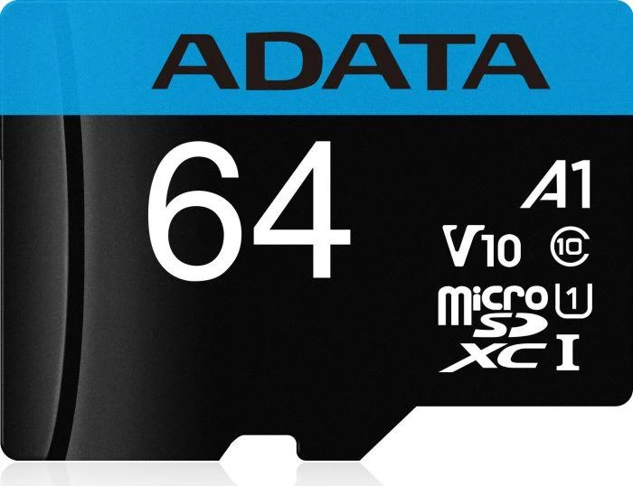 ADATA 64GB Micro SDXC V10 85MB/s + adapteriai