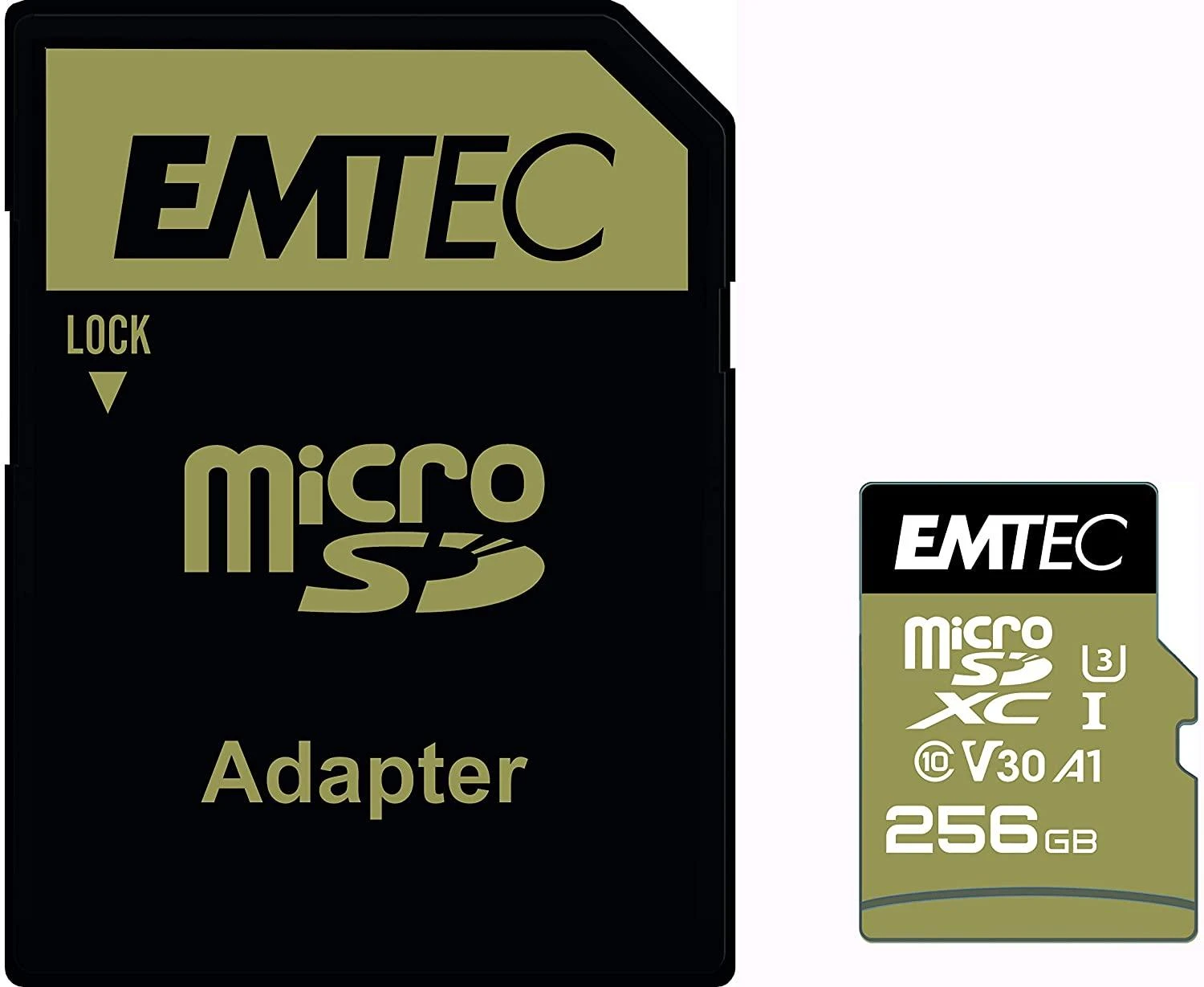 Emtec 256GB Micro SDXC kortelė su SD adapteriu