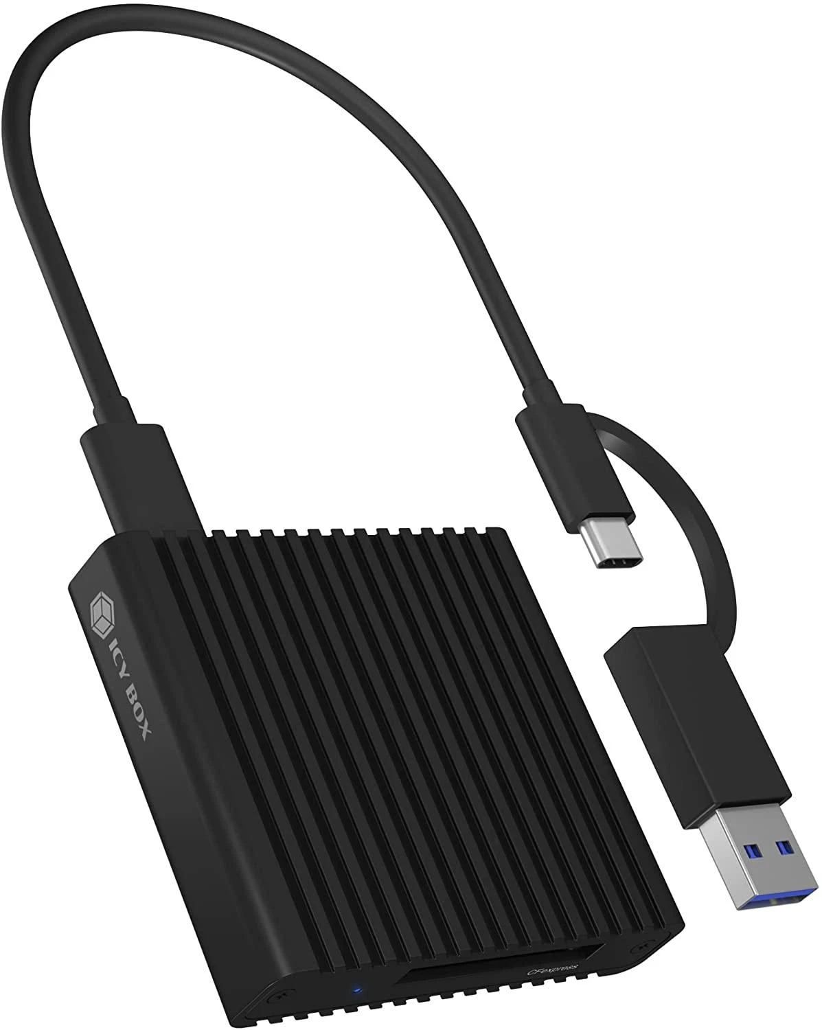 Icy Box RaidSonic ICYBOX IB-CR404-C31 Išorinis kelių kortelių skaitytuvas USB 3.0 Type-C CF Express