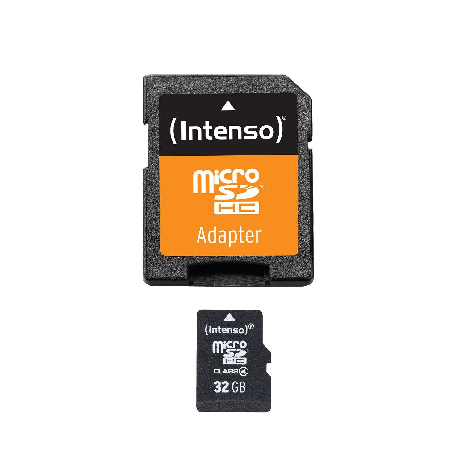 Atminties kortelė Tab Intenso MikroSDHC 32 GB klasė 4 (3403480)