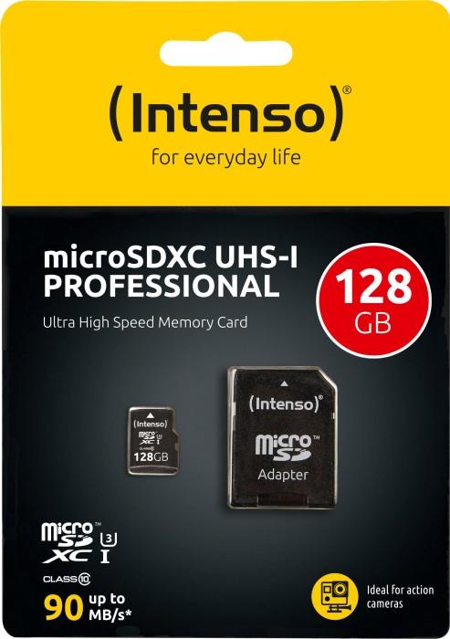 Atminties kortelė ATMINTIS Micro SDXC 128GB C10 SU ADAPTERIU 3433491 INTENSO