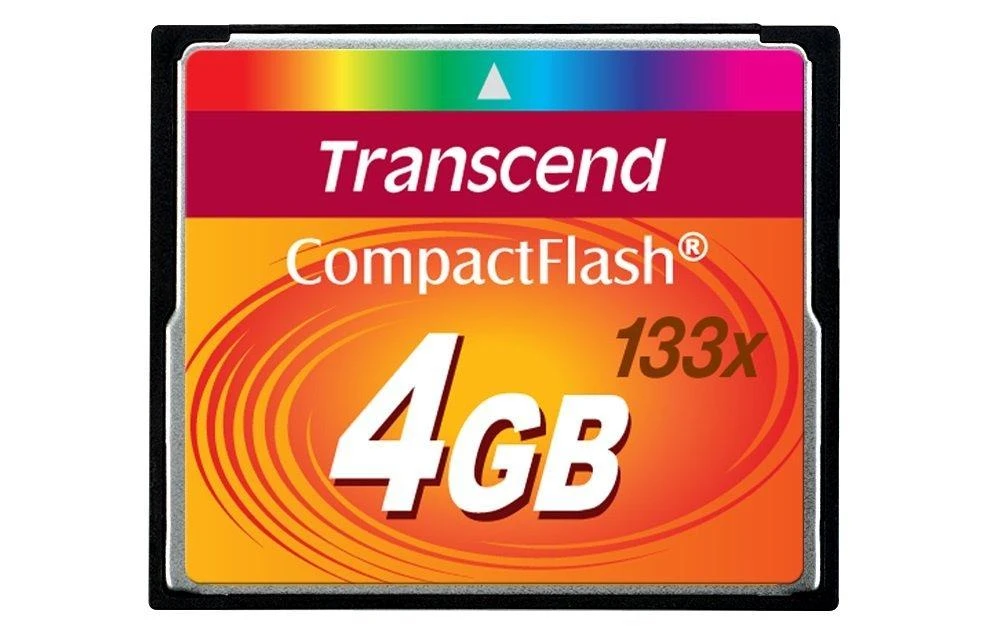 Atminties kortelė TRANSCEND 4GB CFCard 133x ultra