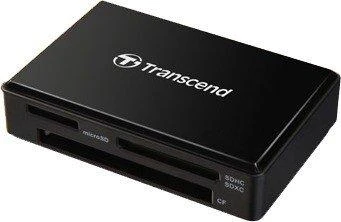 TRANSCEND „viskas viename“ daugiafunkcis atminties kortelių skaitytuvas USB 3.1 Gen 1 Type C