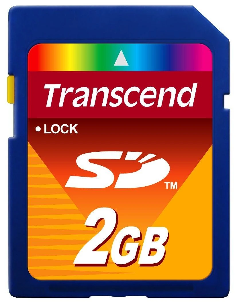 Atminties kortelė TRANSCEND SD kortelė 2GB SecureDigital