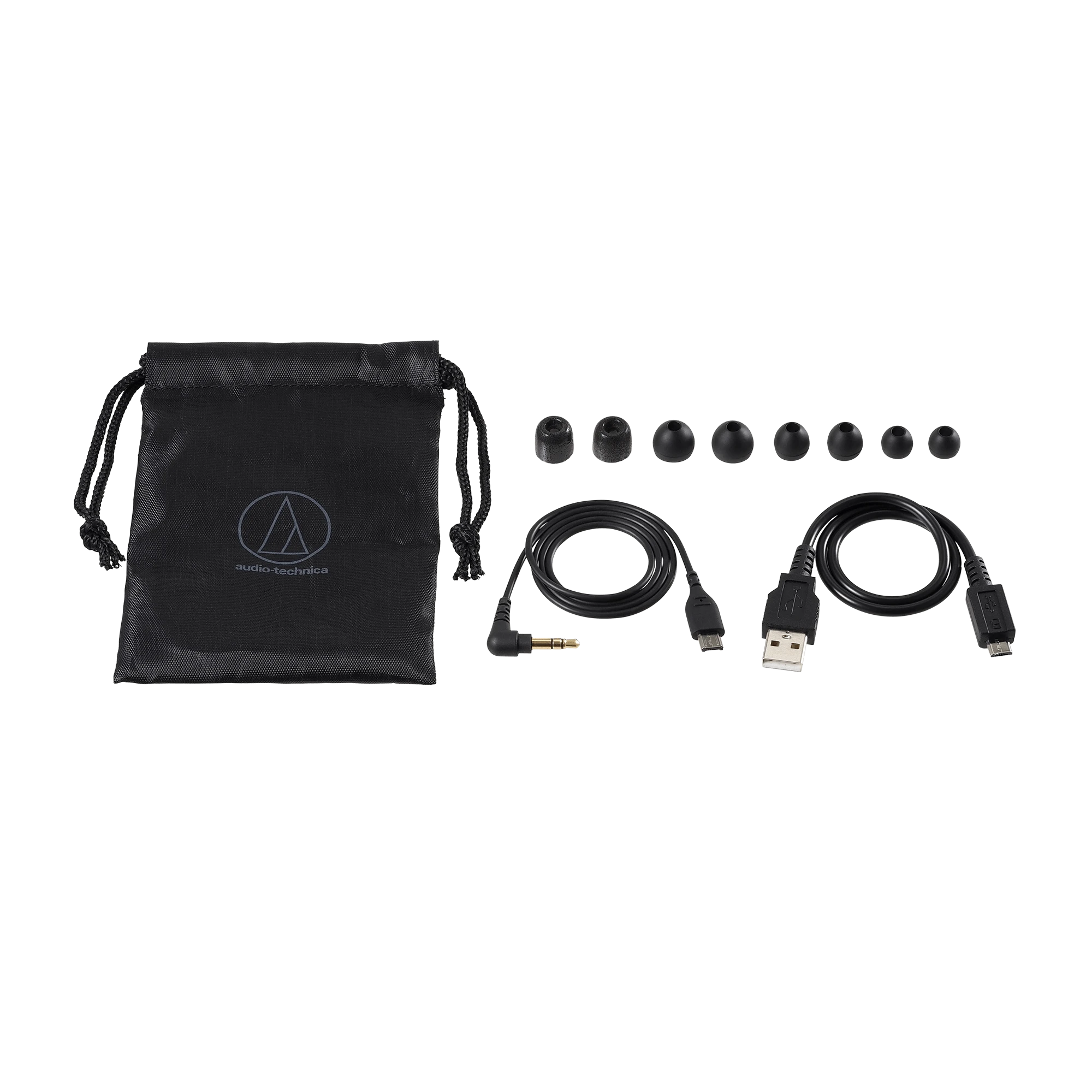 Audio-Technica ATH-ANC100BT belaidės triukšmą slopinančios ausinės, Juodos spalvos