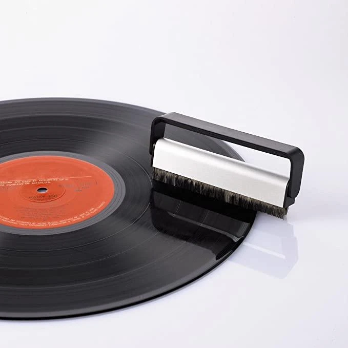 Patefonas Audio-Technica AT-LP120X analoginis ir USB, Sidabrinės spalvos
