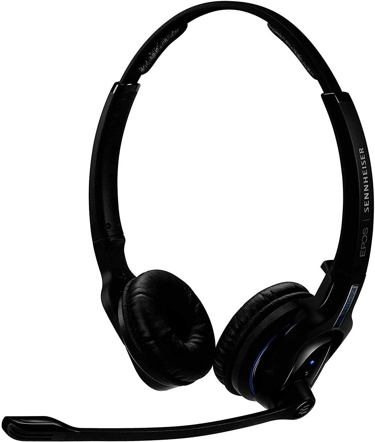 JABRA Evolve2 75 Ausinės on-ear Bluetooth belaidės aktyvus triukšmo slopinimas USB-A noise isolating juodas su charging stand MS Te