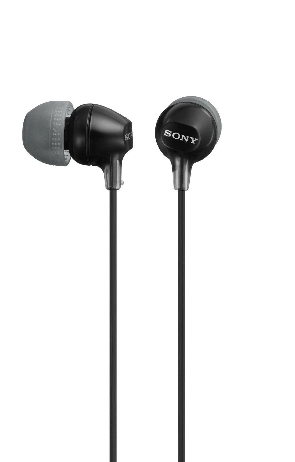 Į ausis įdedamos ausinės Sony MDR-EX15APB,  Juodos