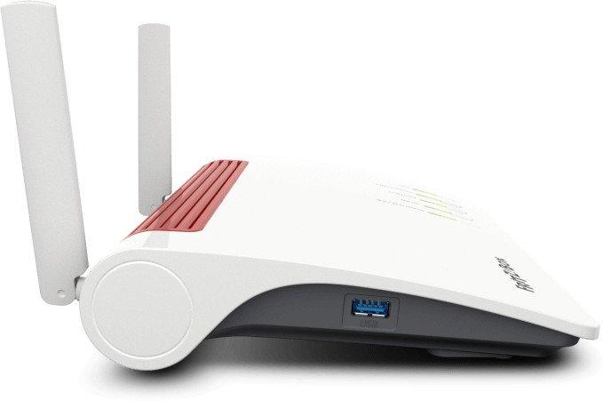 AVM FRITZ!Box 6890 LTE belaidis maršrutizatorius Dviguba juosta (2,4 GHz / 5 GHz) Gigabitinis eternetas 3G 4G Juoda, Raudona, Balta