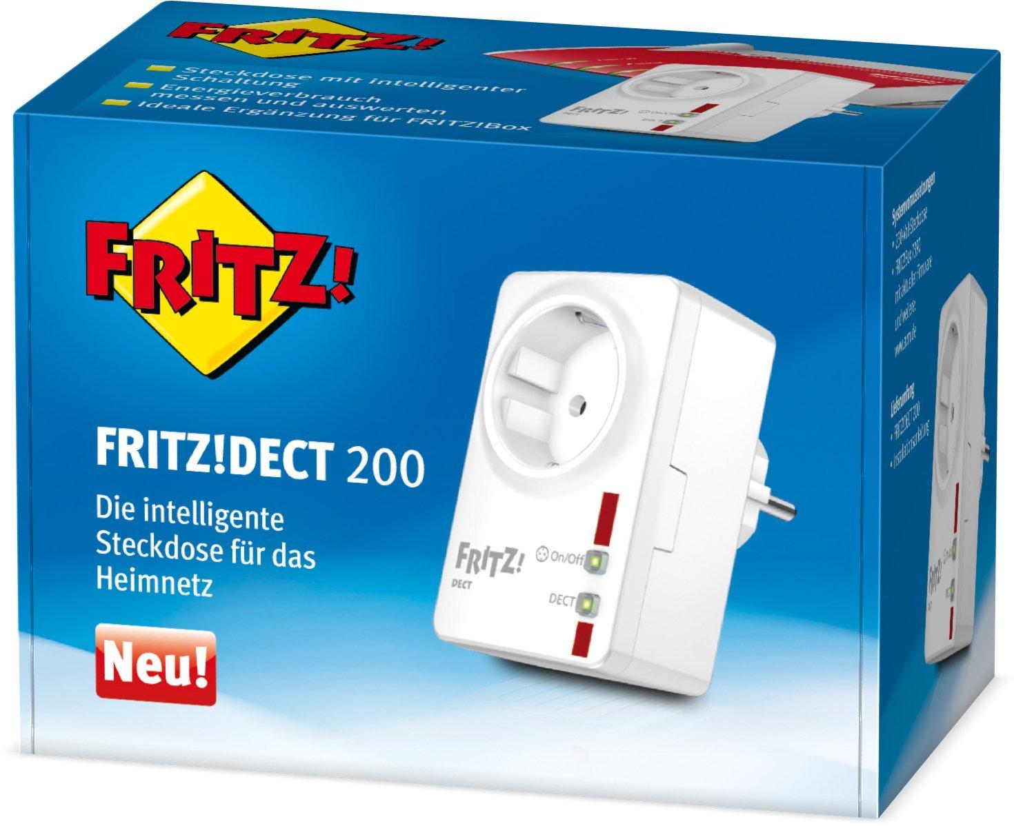 AVM FRITZ!DECT 200, DE Dienos / savaitės laikmatis Balta