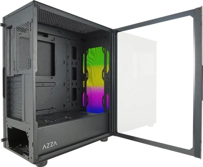 AZZA Celesta 340F GAMING RGB juoda