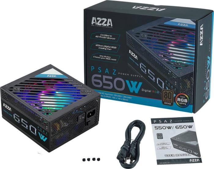 AZZA PSAZ-650W-RGB Juodas 650 W