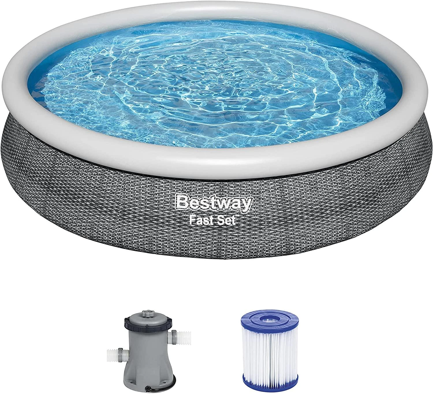 Bestway Baseino rinkinys, 366x76cm, apskritas
