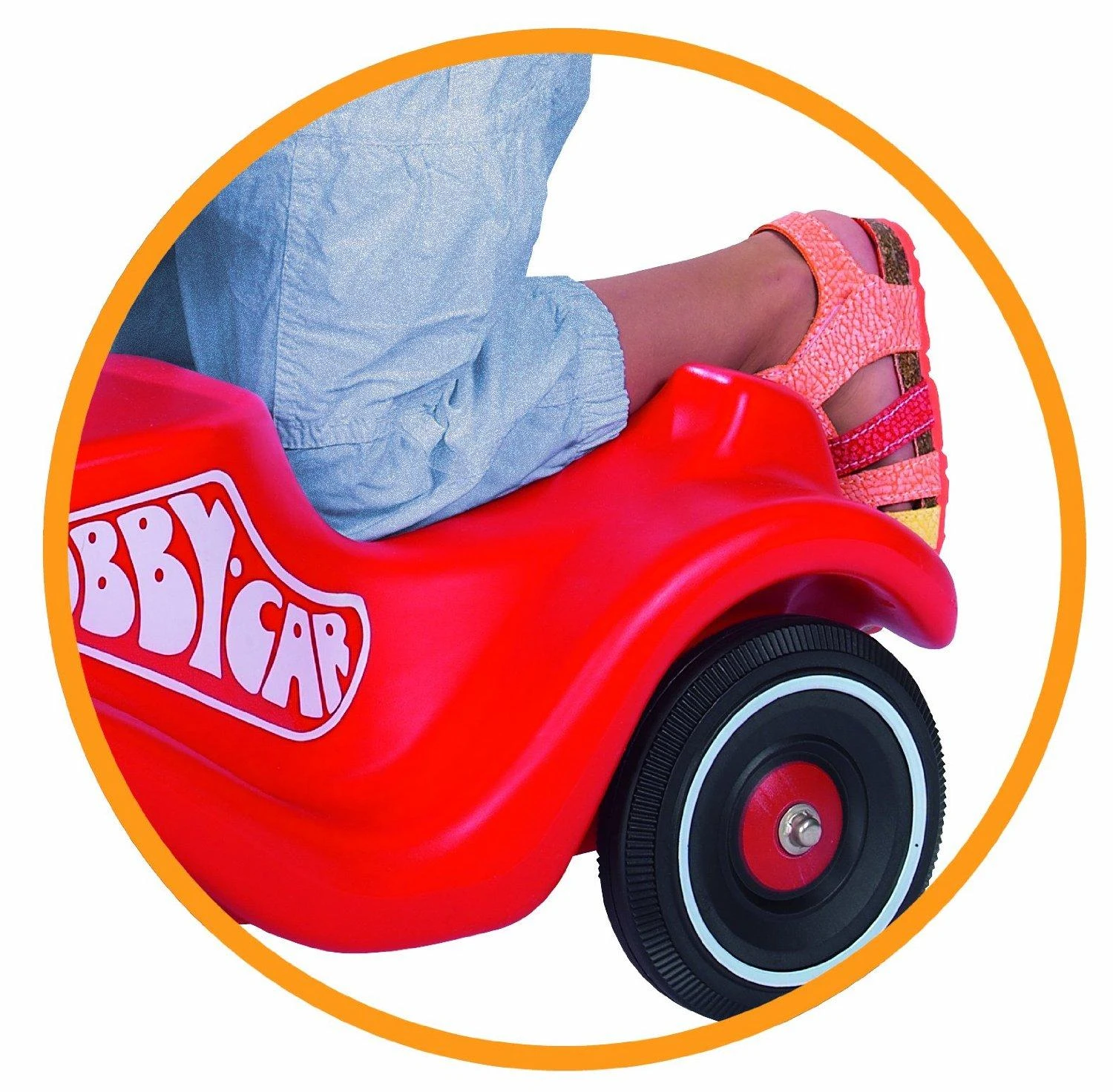 Smoby BIG Vaikiškas automobilis Bobby Car Classic Raudona