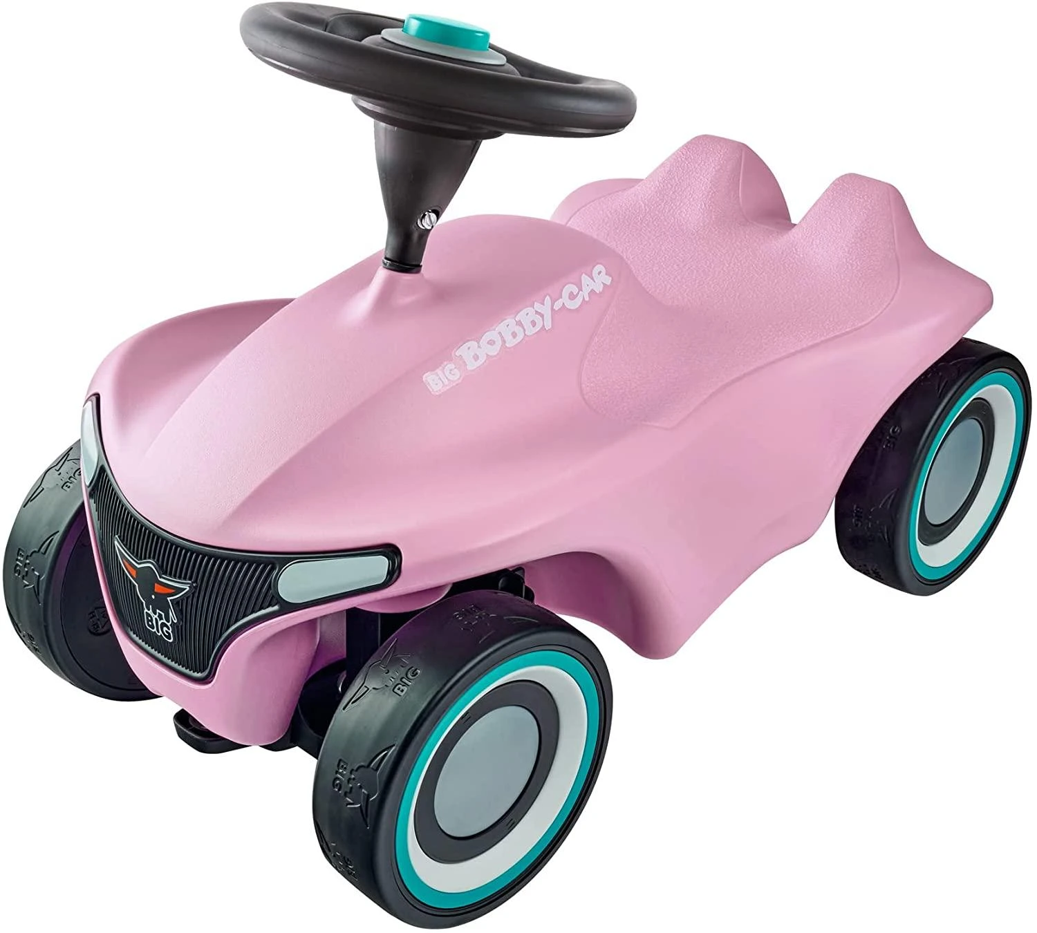 Smoby BIG Vaikiškas Pchacz Big Bobby Car Neo Rožinė