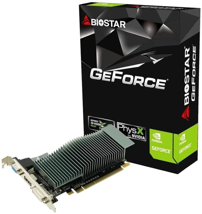 Vaizdo plokštė BIOSTAR NVIDIA GeForce 210, 1 GB, DDR3, VN2103NHG6