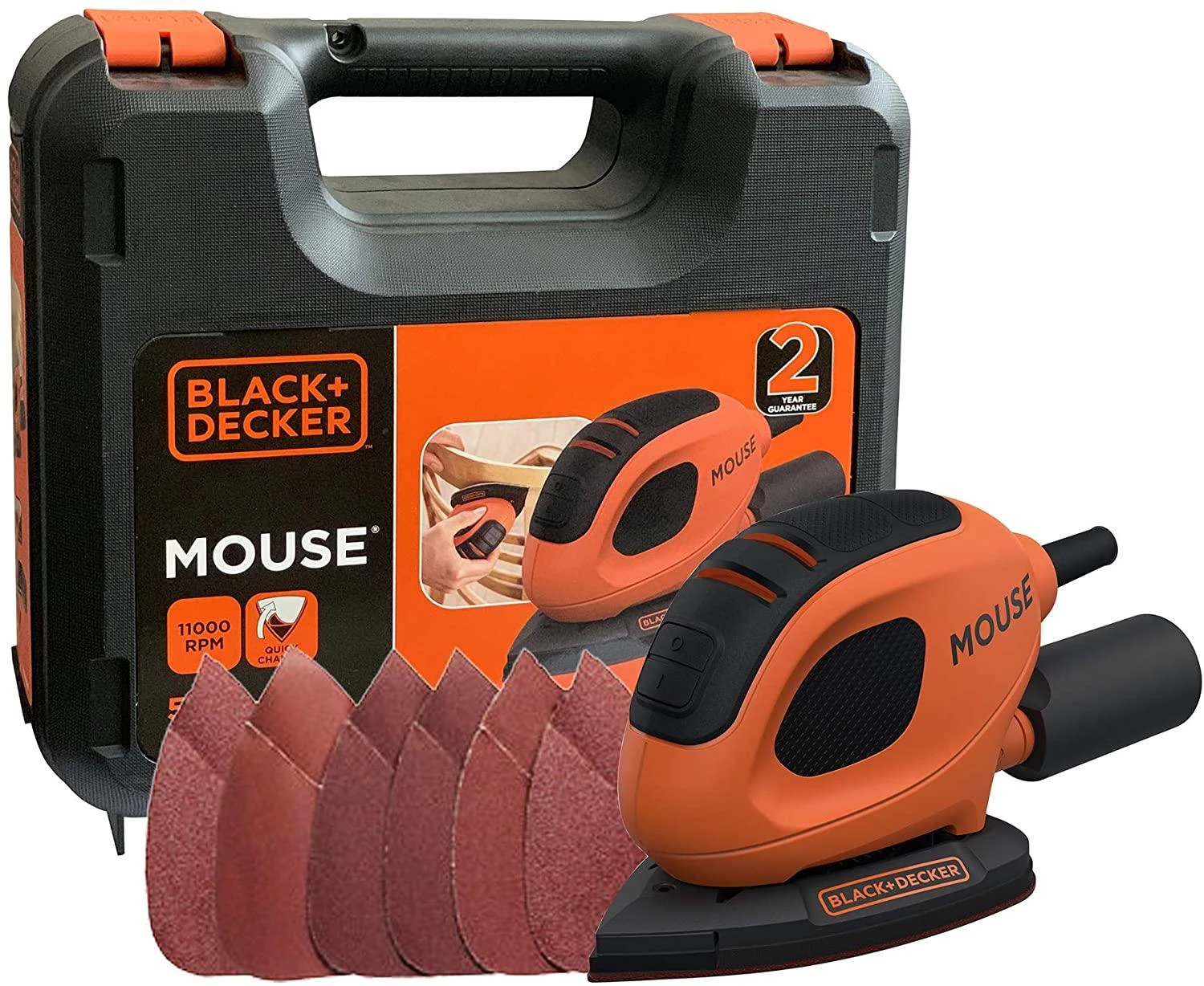Black & Decker BD MOUSE GRINDER 55W DĖKLAS