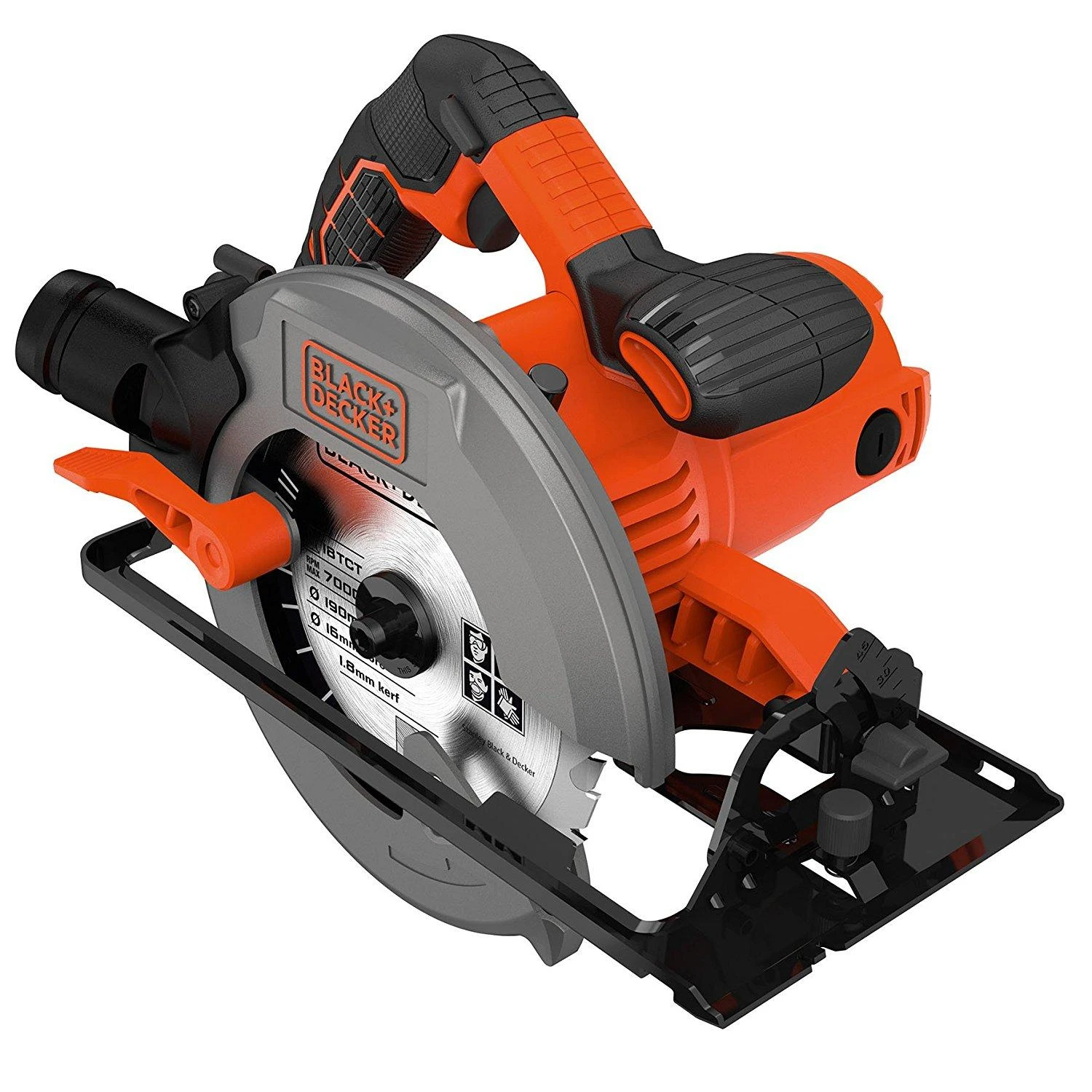 Black & Decker Juodas & Decker Diskinis pjūklas Juodas & Decker CS1550-QS