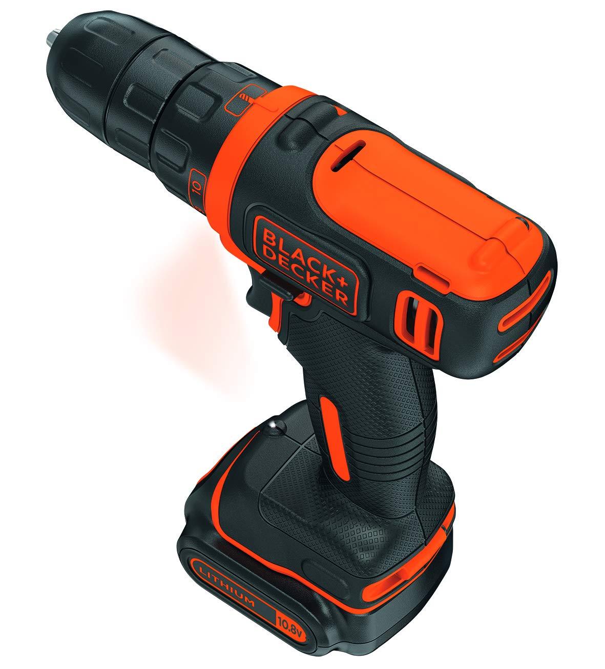Black & Decker Juodas & Decker Juodas + DECKER 10.8V GRĄŽAS / GRĄŽAS + PRIEDAI 100 vnt.
