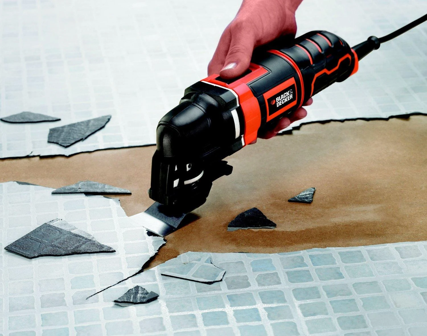 Black & Decker Juodas & Decker Daugiafunkcis elektrinis įrankis MT300KA + 11 priedų, Juodas & Decker
