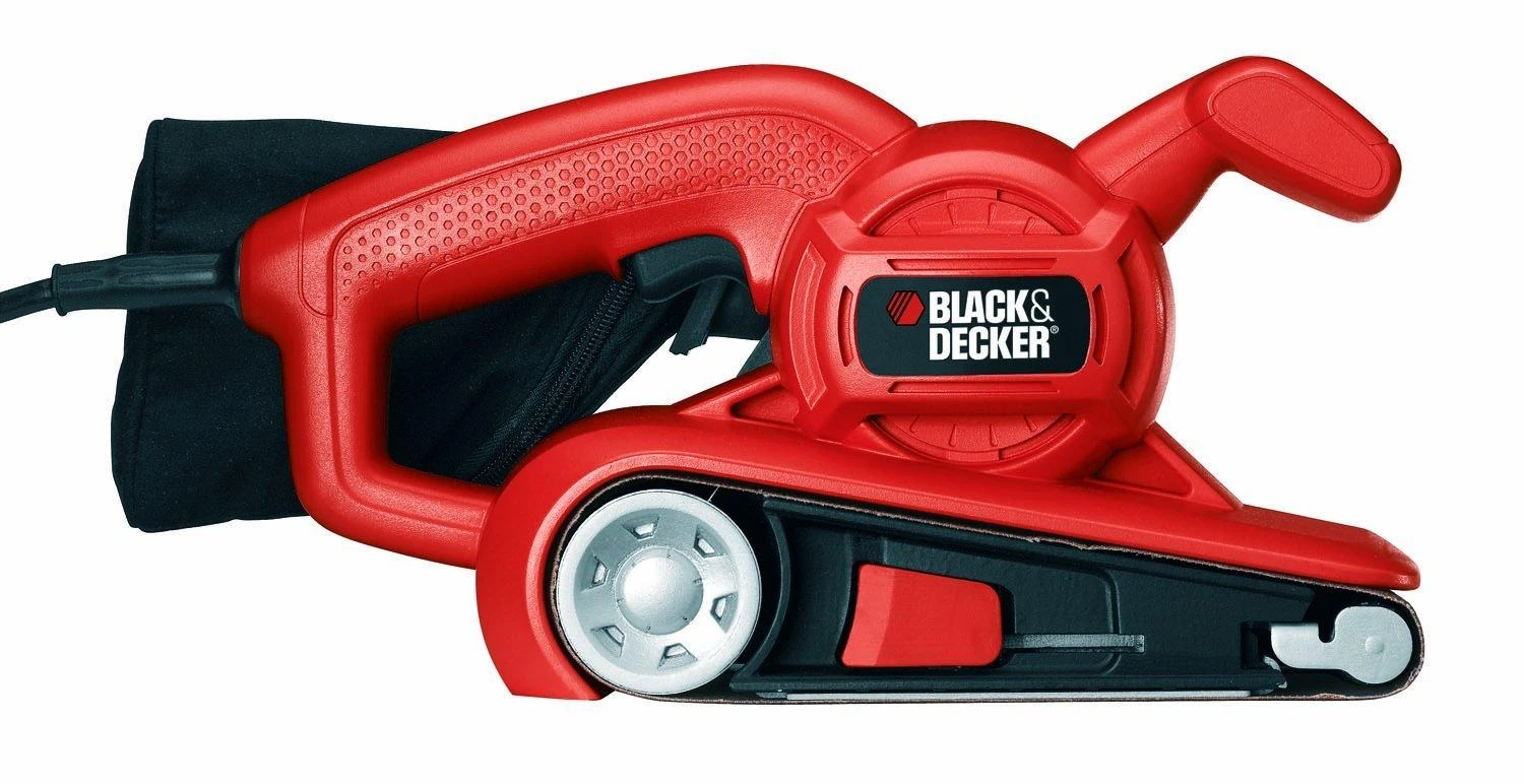 Black & Decker Juodas + DECKER DIRŽINIS ŠLIUOTUVAS 720 W 75 x 457 mm KA86
