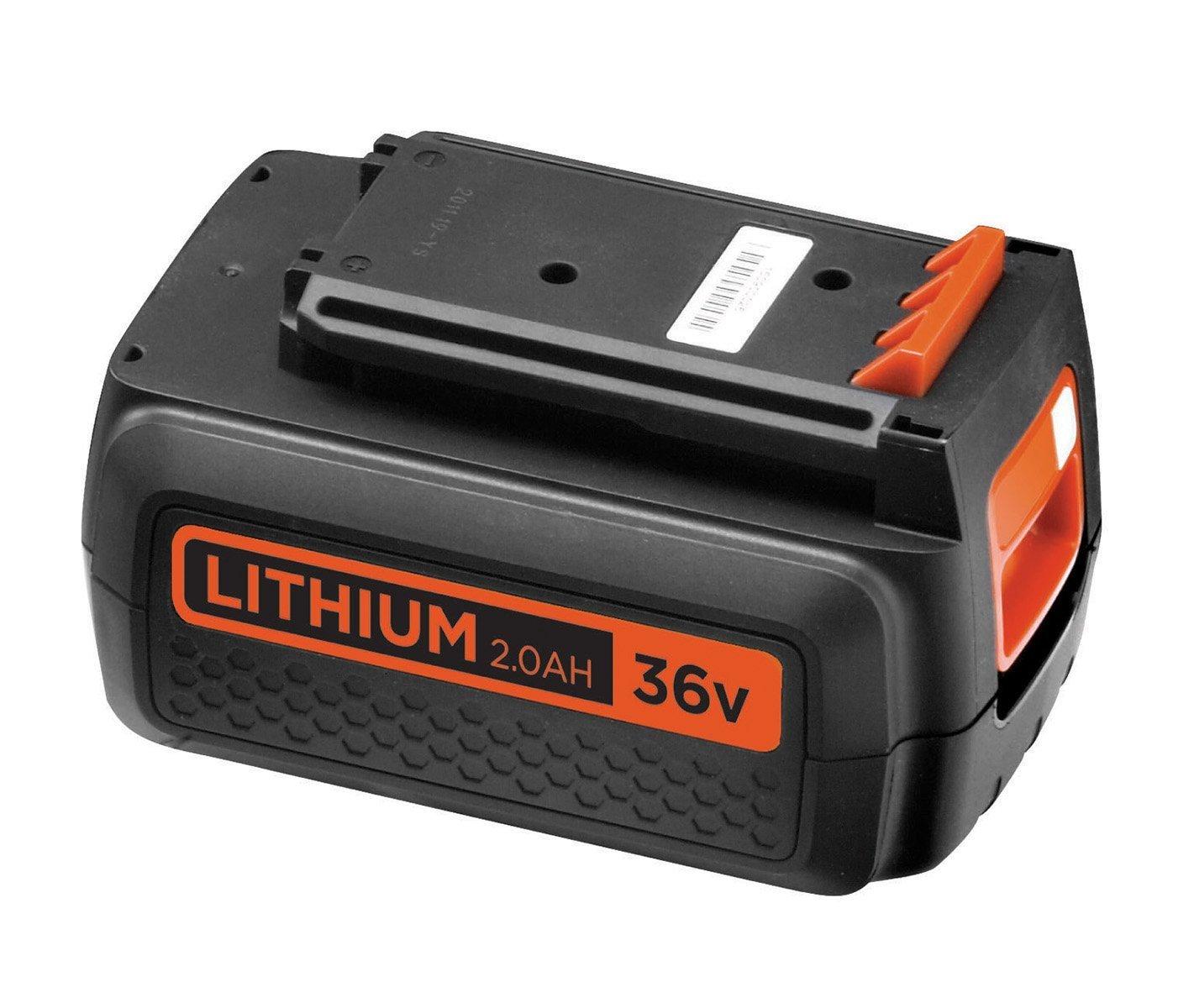 Black & Decker Akumuliatorius 36V 2,0 Ah Li-ion, Juodas & Decker