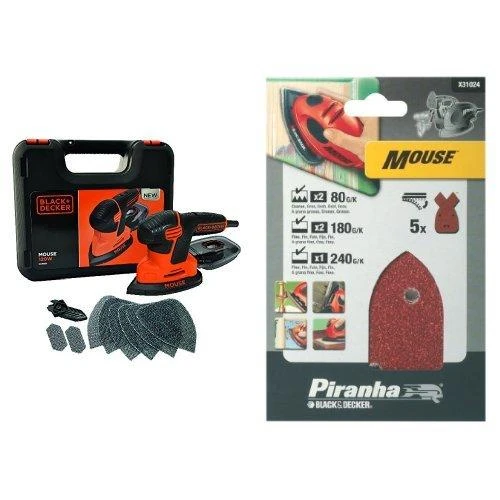Black & Decker ekscentrinis daugiafunkcis šlifuoklis 120W KA2500K