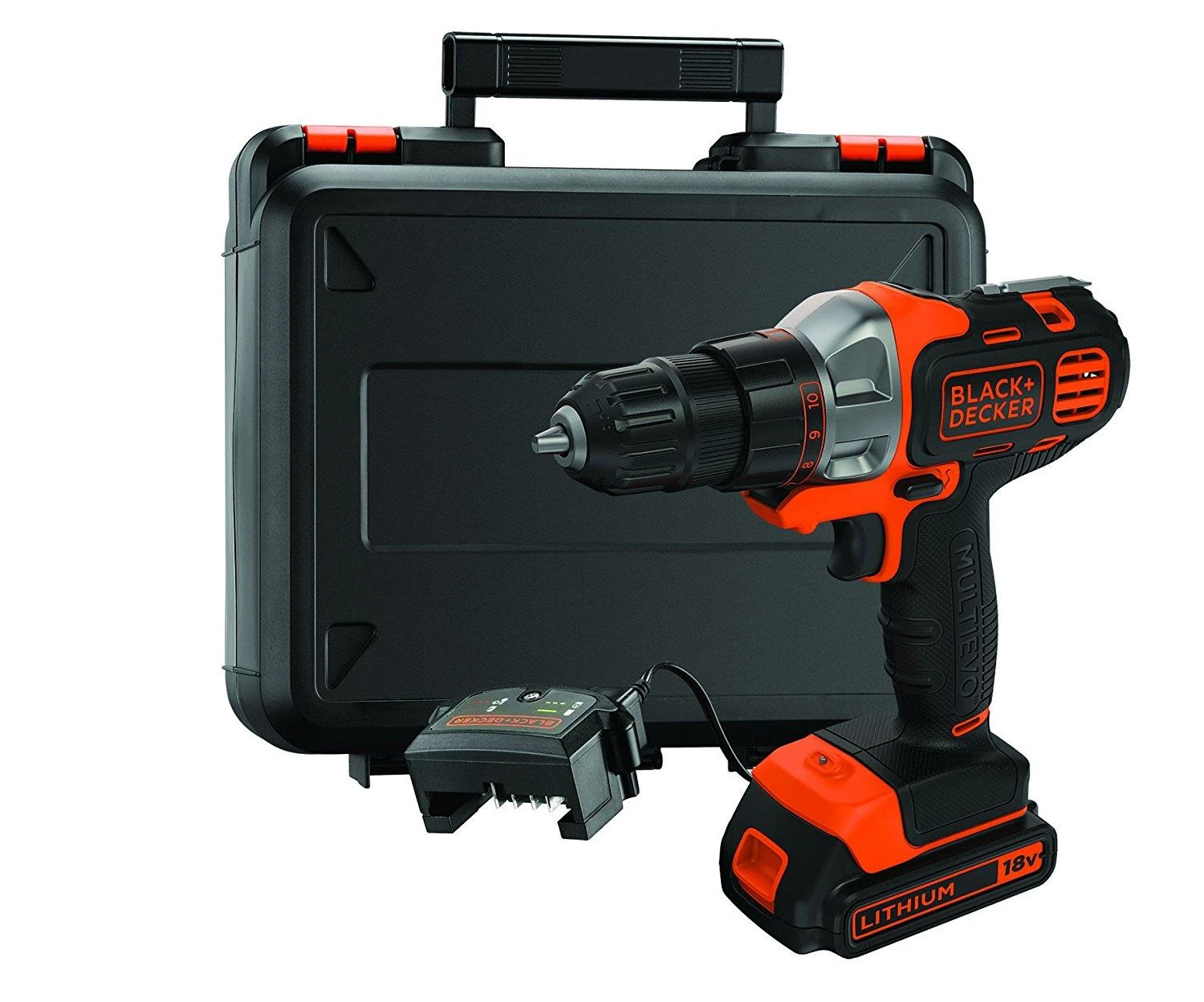 Akumuliatorinis daugiafunkcis įrankis MT218K 18V Multievo, Black+Decker