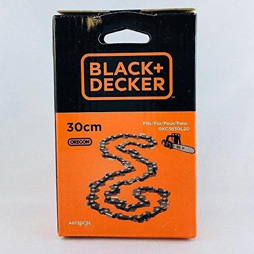 Black & Decker Juodas & Decker Pjūklo grandinė Juodas & Decker A6130CSL-XJ; 12''; 30 cm; 3/8''; 45; 1,1 mm