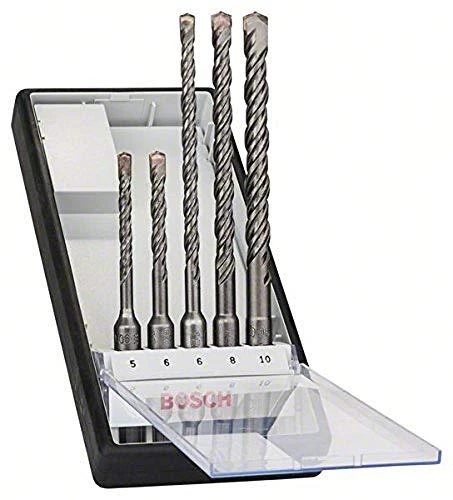 Grąžtas Bosch SDS-plus-5 gražtu kompl Robust Line 5/6/6/8/10 mm