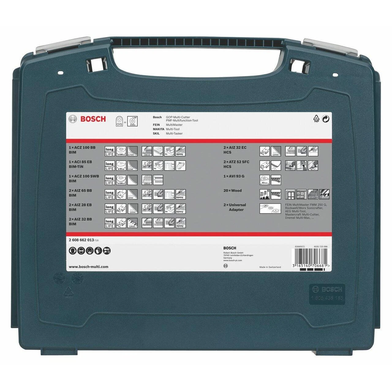 Bosch 34 dalių STARLOCK kompl. i-BOXX Pro