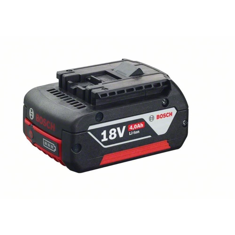 Bosch 18V 4.0Ah akumuliatorius su įkrovos indikatoriumi