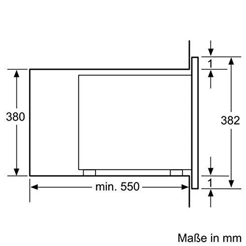 Įmontuojama mikrobangų krosnelė Bosch BEL554MB0
