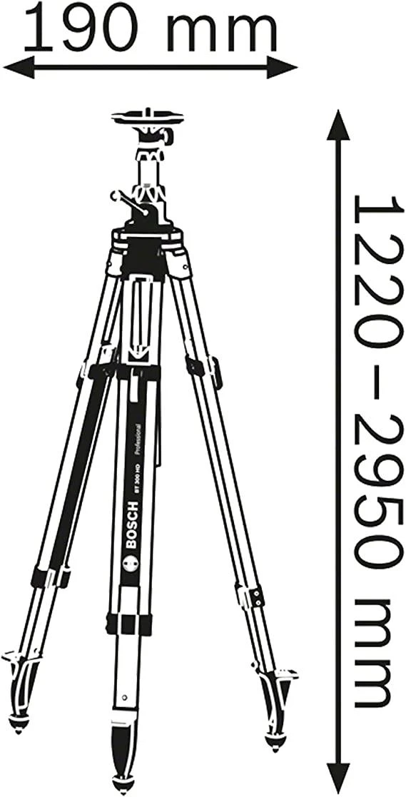 Bosch BT 300 HD, CT 5/8", 122-295 cm