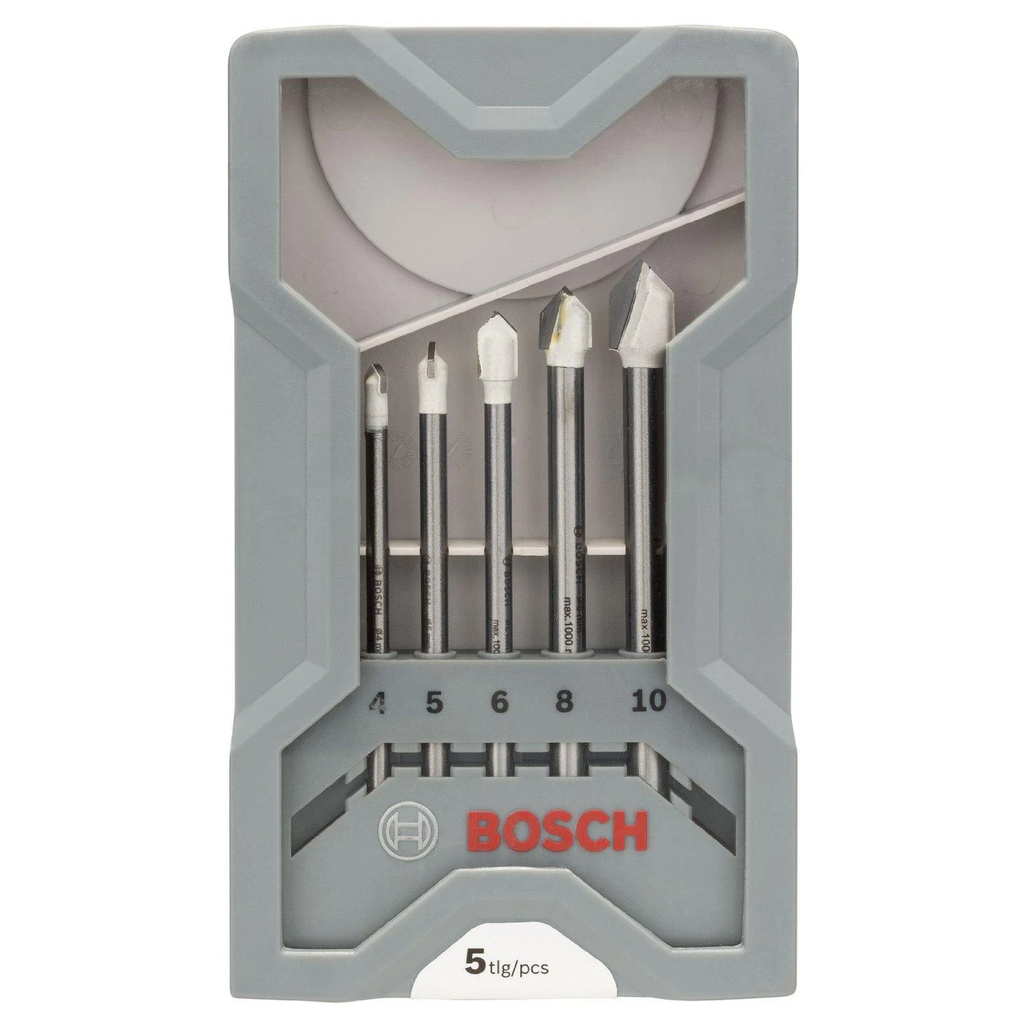 Grąžtas Bosch Grąžtu kompl. plytelems X-Pro Line, 4,5,6,8,10 mm