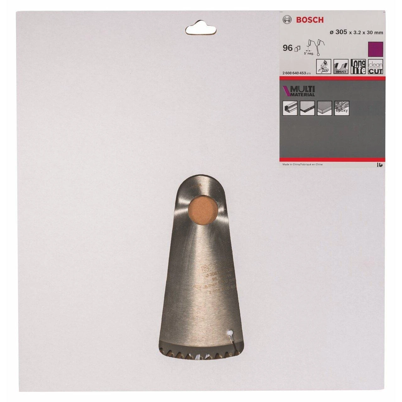 Bosch Stac.disk.pjūkl.diskas 305x30x96 multi material