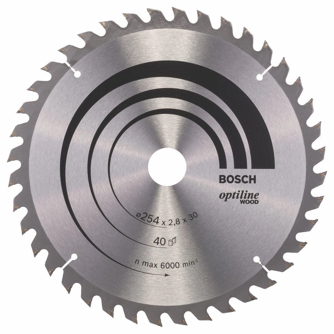 Bosch Stac.disk.pjūkl.diskas 254x30x40 medžiui